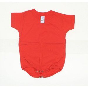 NEW Rabbit Skins One Piece Bodysuit Red 24 Months